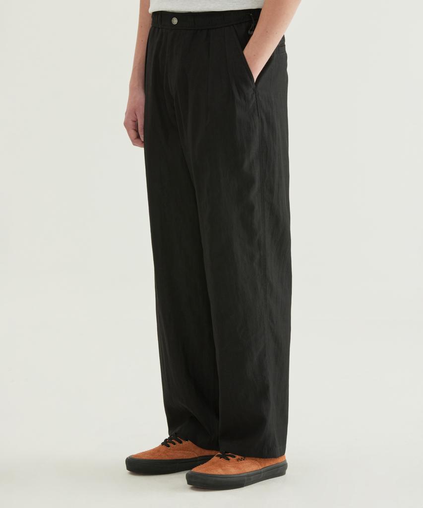 COVERNAT Semi-Wide Fluid Easy Pants Charcoal