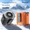 USB Rechargeable Waist Fan: High-Speed, Long Battery Life, 100 Speed Settings, Portable for Outdoors