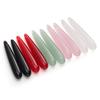 5Pcs/pack Long Water Drop Beads Charm Resin Imitation Jade Water Drop Pendant Jewelry Pendant DIY Necklace Accessories