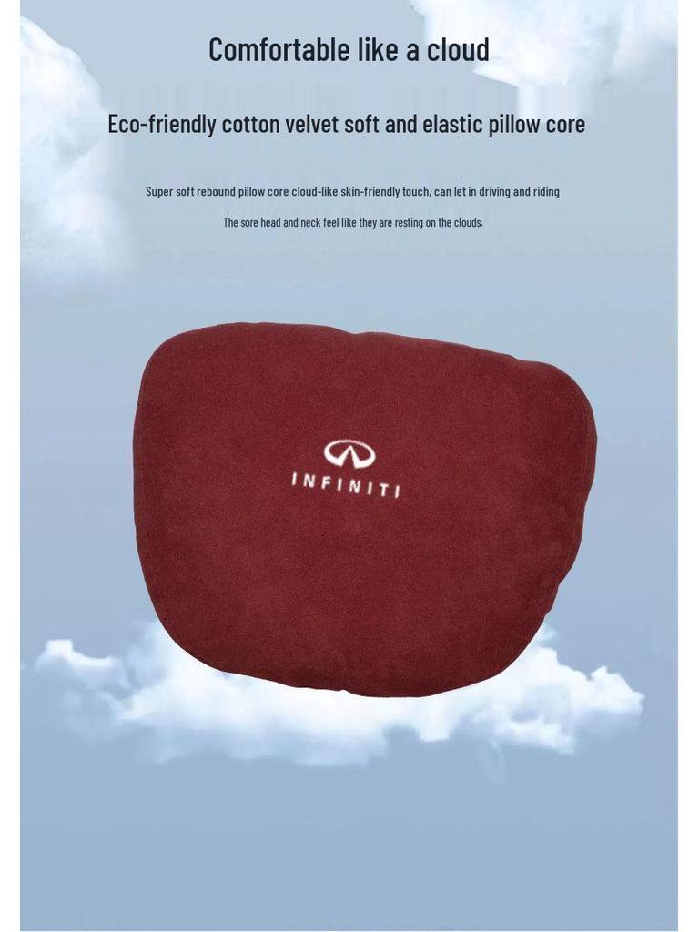 Infiniti Q60/Q70/Q50L/QX50/60/70 Neksteunen voor Hoofdsteunen & Lendensteun