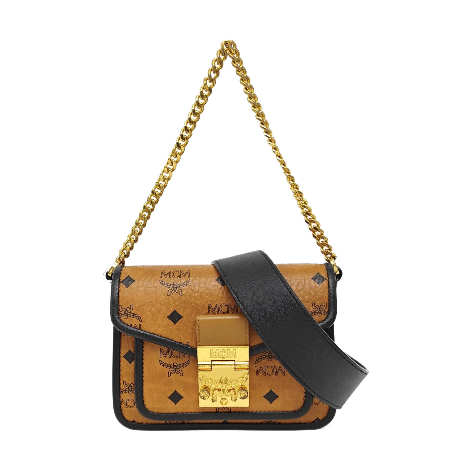 [Pre-Owned] Patricia Monogram Canvas Messenger Bag
