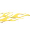 20*4Cm Car Motorcycle 3D Flame Fire Reflective Sticker Reflective Vinyl Decal