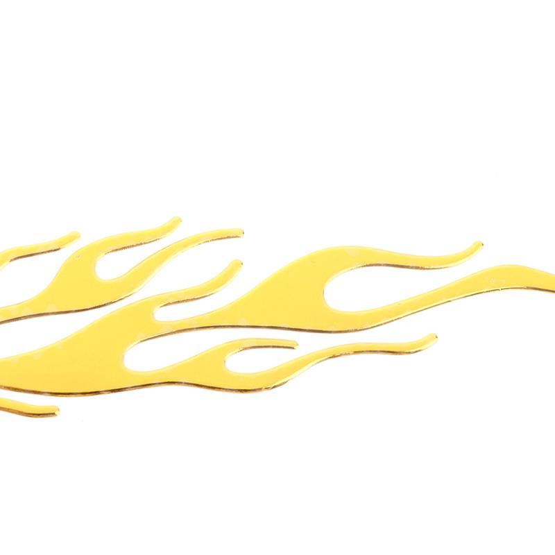 20*4Cm Car Motorcycle 3D Flame Fire Reflective Sticker Reflective Vinyl Decal