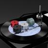 Multi Color Turntable Spindle Adapter For Large Hole Improved Sound Easy Installation Aluminum Accessory