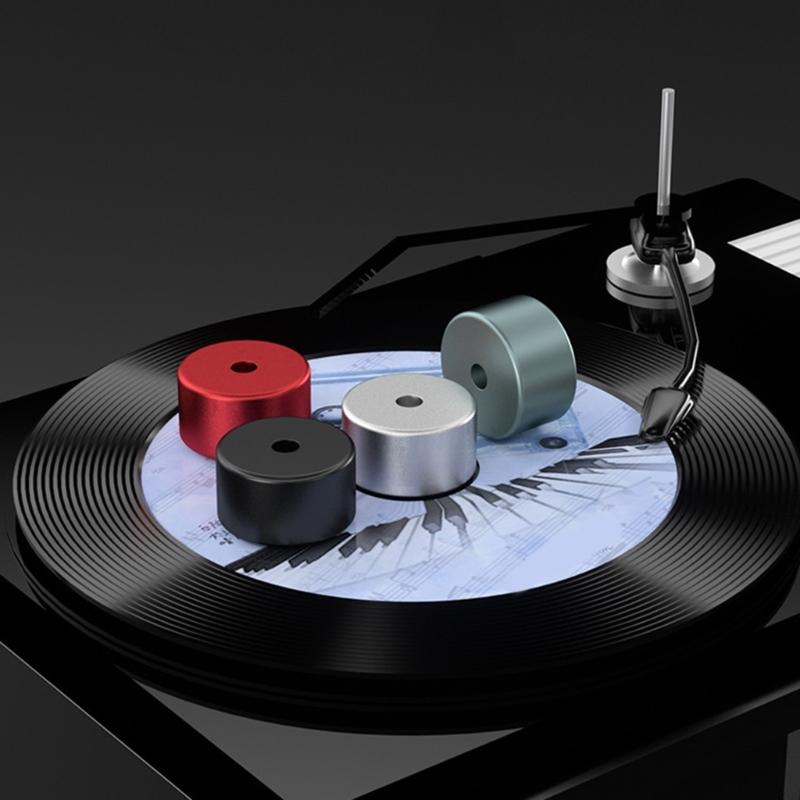 Multi Color Turntable Spindle Adapter For Large Hole Improved Sound Easy Installation Aluminum Accessory