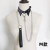 Fashion  Punk Gothic Vintage Necklace Leather Collar Gothic Heart Pendants