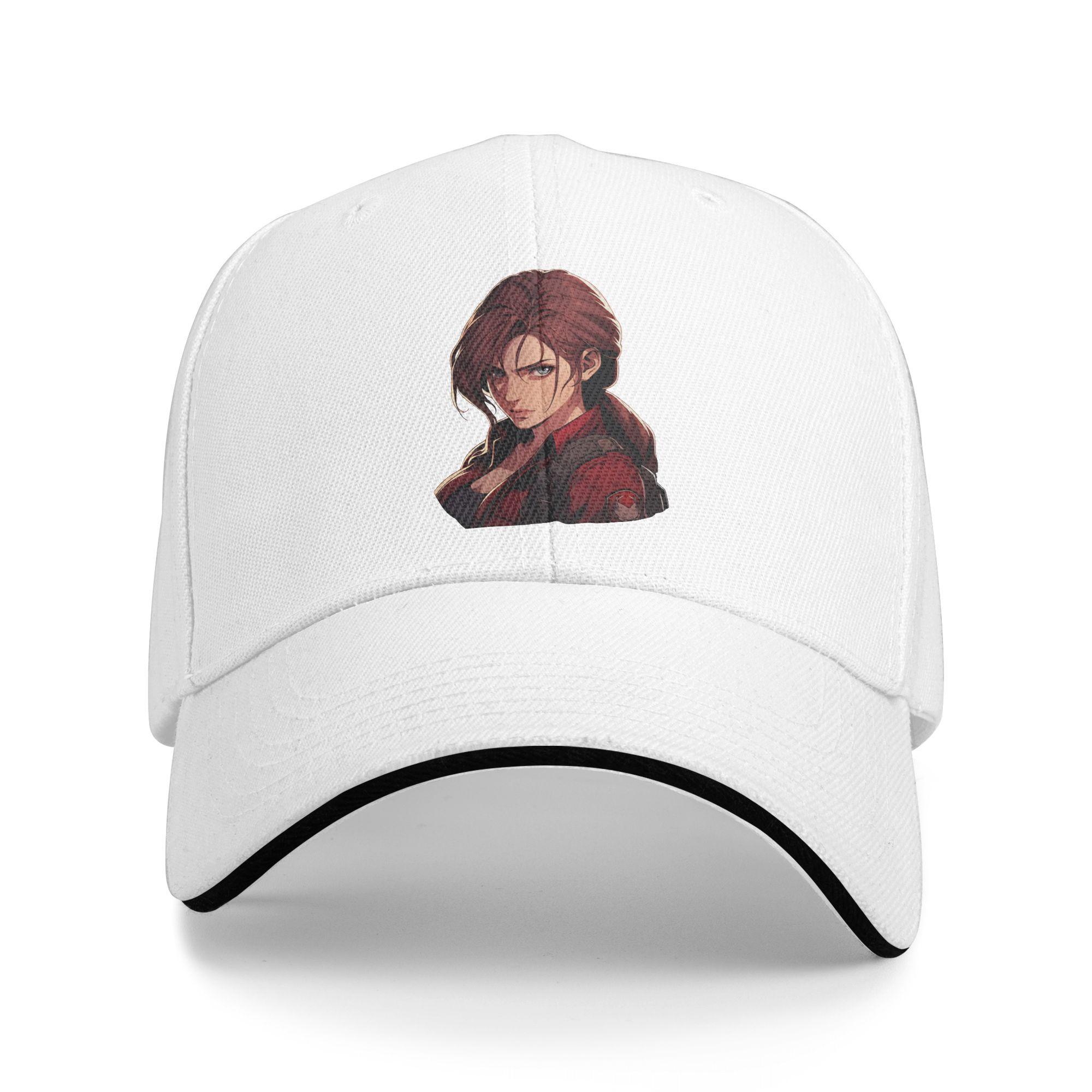 

Claire Redfield Residents Evils Sun Baseball Cap Summer Casual Hip Hop Hats For Female Male Hiking Fishing Snapback Cap As Picture белый