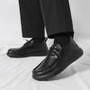 Fashion Men Business Shoes Mens Leather Loafers Luxury Brand Breathable Soft Men Casual Shoes  Male Lace Up Shoes Moccasins