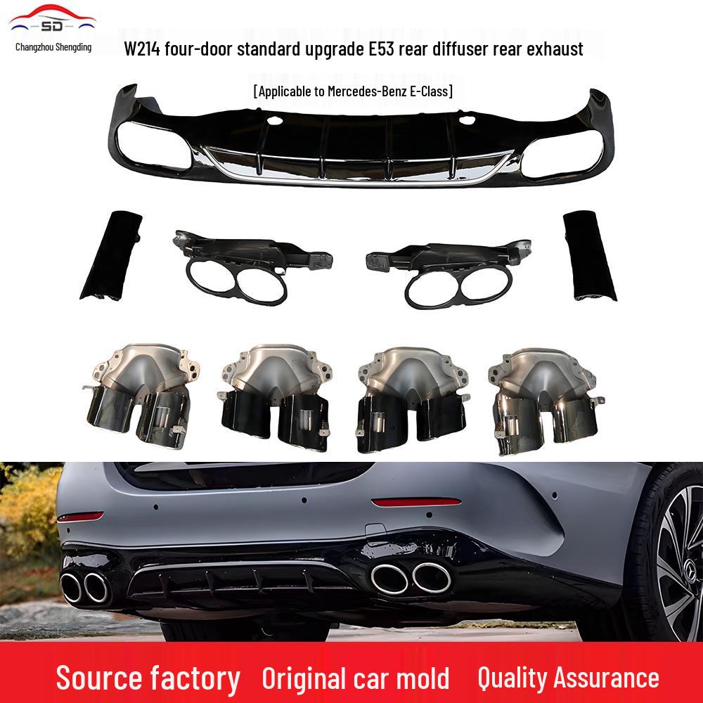 Mercedes-Benz E-Class W214 (2024+) E53 Rear Bumper Exhaust Upgrade
