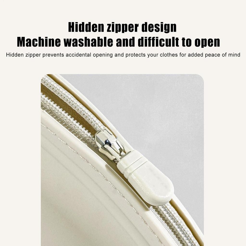 Bra Washing Bags For Laundry Silicone Bra Laundry Bag Reusable Underwear Washer Protector With Zipper For Home Camp Storage