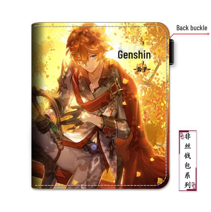 Genshin Impact Anime Game Wallet – Hochwertiges Peripherieprodukt