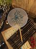 Embroider Circular Fan Archaistic Circular Fan Circular Fan Embroidery Fan Han Dynasty Circular Fan Double-Sided Circular Fan Circular Fan Suzhou