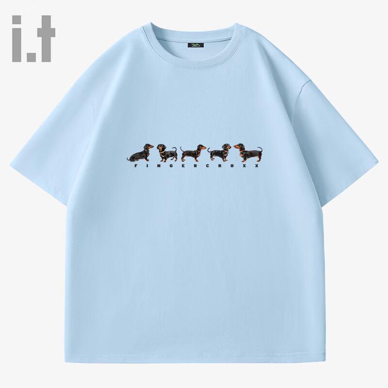 Fingercroxx Women s Dachshund Puppy Cotton T-Shirt M