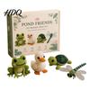 3D Beaded Animal DIY Kit Tiny Kit Beading with Instructions Handmade Colorful Bead Jewelry Cute Craft Set for Adults Beginners Teens Creative Arts