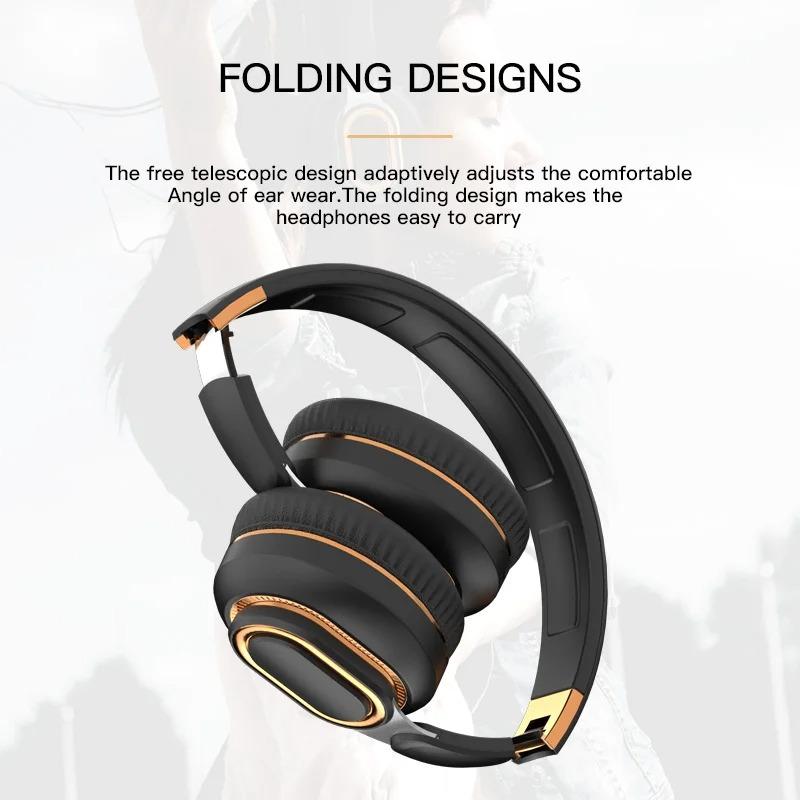 H7 Pro Max Wireless Headsets Bluetooth Headphones Noise Cancelling Great Bass Stereo Foldable Music Sport Earphone Support TF FM