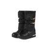 Waterproof Winter Shoes Women Platform Snow Boots Warm Fur Plush Casual Wedge Mid-Calf Boots Girls Black White Shoes Ladies33-43