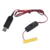 Universal 3V AAA USB Power Converter Battery Eliminator Replace 2pcs AAA Battery