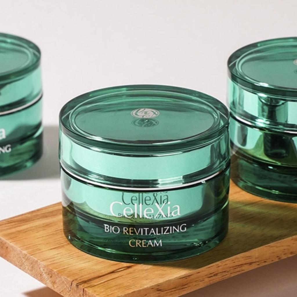 CelleXia Cremă Bio Revitalizantă 50 ml – Hidratare de 100 de ore cu Ceramidă și Ectoină, Cremă cu barieră delicată împotriva umezelii