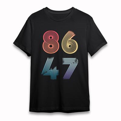 Damen Übergröße Klassisches T-Shirt Bunte Ziffern Grafik Abstraktes Design T-Shirt