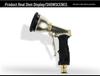 Electroplated Multifunctional High-Pressure Water Gun with 9-Function Metal Gold Trigger Spray for Flower Watering
