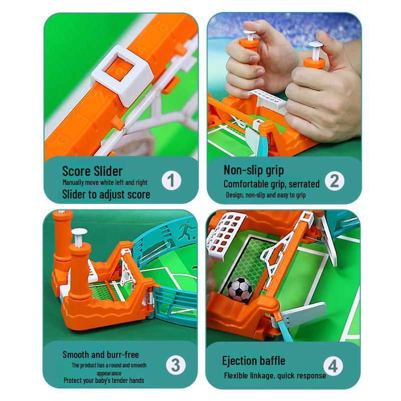 Zabawka edukacyjna dla dzieci: podwójny stół do gry w piłkarzyki