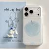 Bow Star Blue Apple Case for iPhone 17 Air, Hard Case for iPhone 16, 15