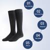 3mm Thermal Diving Socks Neoprene Quick Drying Long Dive Water Socks for Men Women Water Sports Swimming L
