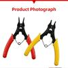 IN 1 Multifunctional Snap Ring Pliers Multi Tools Multi Crimp Tool Internal External Ring Remover Retaining Circlip Pliers