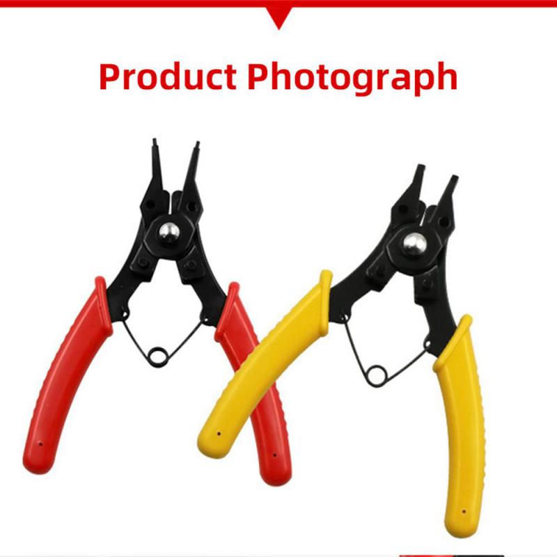 IN 1 Multifunctional Snap Ring Pliers Multi Tools Multi Crimp Tool Internal External Ring Remover Retaining Circlip Pliers