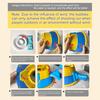 Manual Bubble Blower Toy Kids Bubble Maker No Batteries Needed Handheld Outdoor Bubble Toy for Park Backyard Beach Indoor Fun