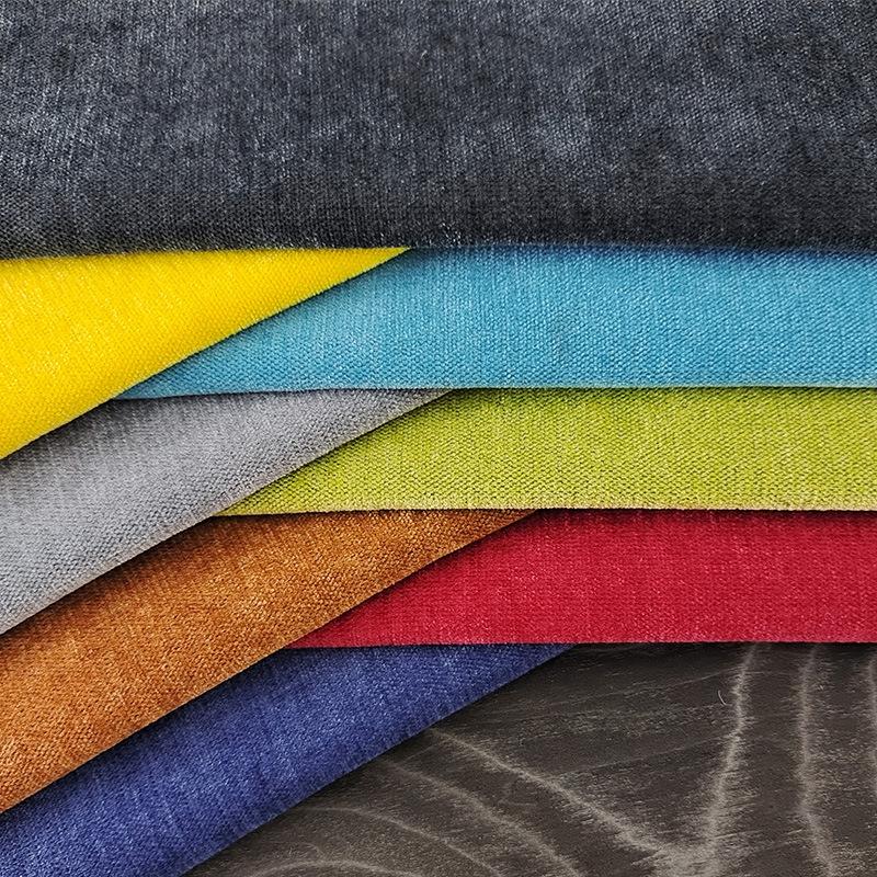 Wear Resistant Chenille Fabric Skin Friendly Suitable for Pillow Covers Clothing Handmade Materials Fabric Multi-color Series