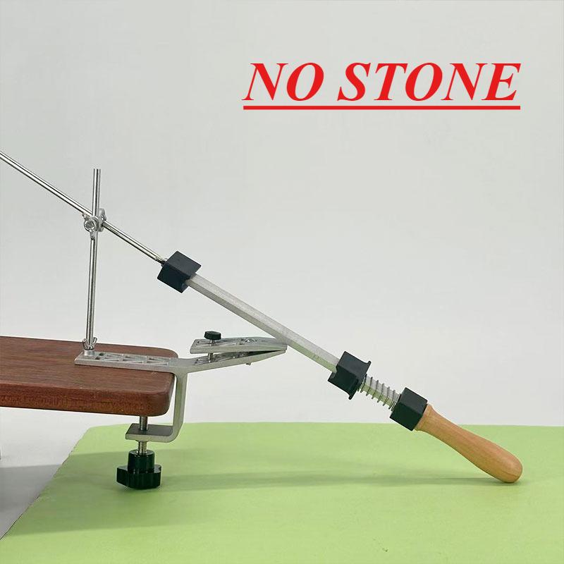 Professional Fixed Knife Sharpener Diamond Set Sharpening System Kitchen Sharpening Stone Woodworking Tool Grinder As Photos