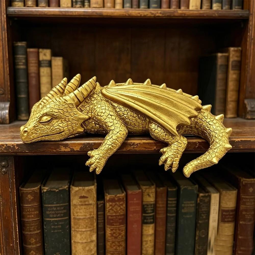 Decoration Dragon Sculpture Western Fantasy Bookshelf Ornaments Desktop Ornament Desk Decoration