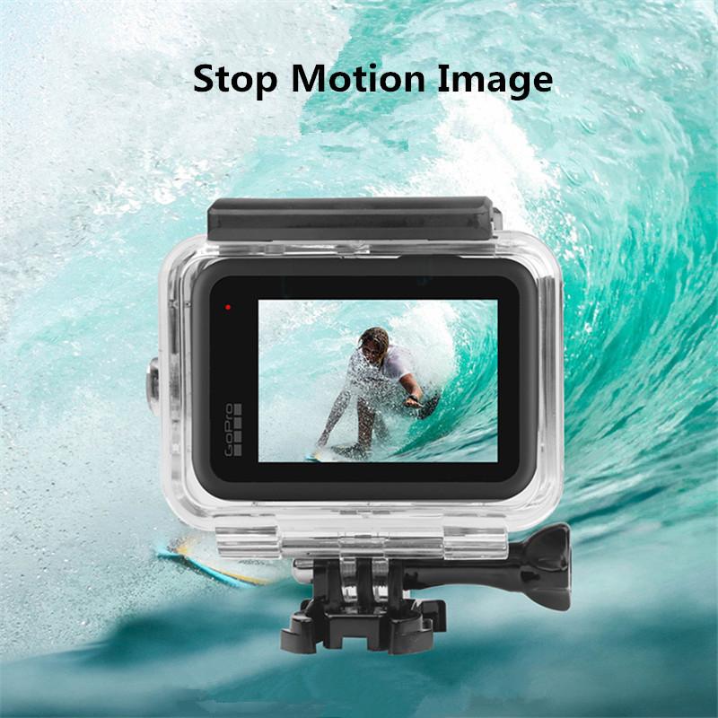 60M Waterproof Housing Case for Gopro Hero 13 12 11 10 9 Diving Protective Underwater Cover Lens Filter Buoyancy Rod Sets