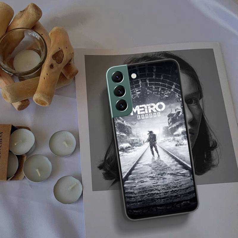 Metro 2033 Phone For Samsung S25 Edge Galaxy S22 Ultra S21 S10 S9 Plus S20 S23 S24 FE Case S10E Cover Silicone Soft Coque Fundas