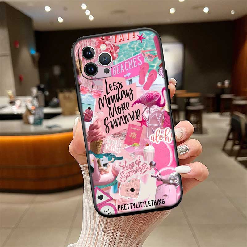 UP29 Flamingos Rosa Vogel Blume Hülle für Motorola Edge 60 60s 70 G86 G56 G54 E14 G04S G45 G54 G64 S30 S50 X30 X40 X50 Pro Power