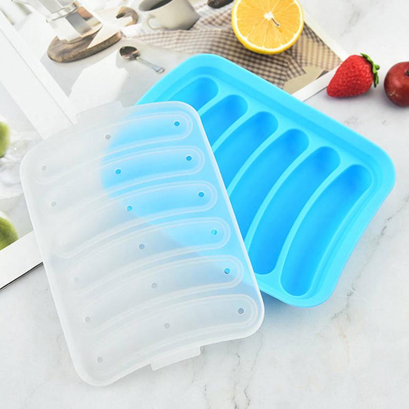 6 In 1 Sausage Machine Diy Mold Making Dog Handmade Ham Silicone Mold Baby