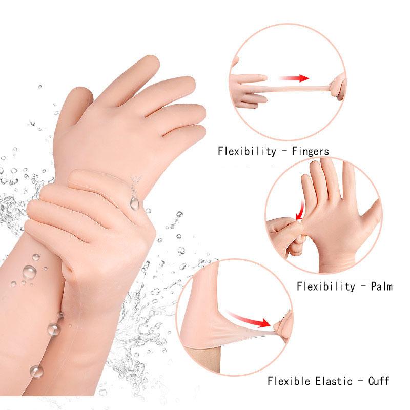 Sebs Long Moisturizing Waterproof Anti-Drying Exfoliating Whitening Gloves