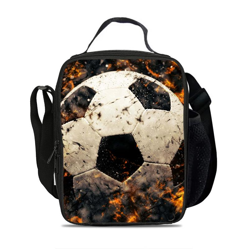 Glaceur de football isolation nouveau style style sportif impression football jeunesse meilleur partenaire pour les étudiants et étudiantes allant à l'école