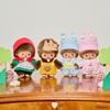 Sekiguchi Monchhichi Revival Dance Party Babychichi Rotkäppchen 244584 H15 x B11 x T7cm
