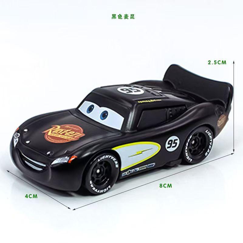 Cars Pixar Cars Toy Lightning McQueen Jackson Storm Mater Sally Sheriff 1:55 Diecast Model Car Collection Toy Birthday Gift