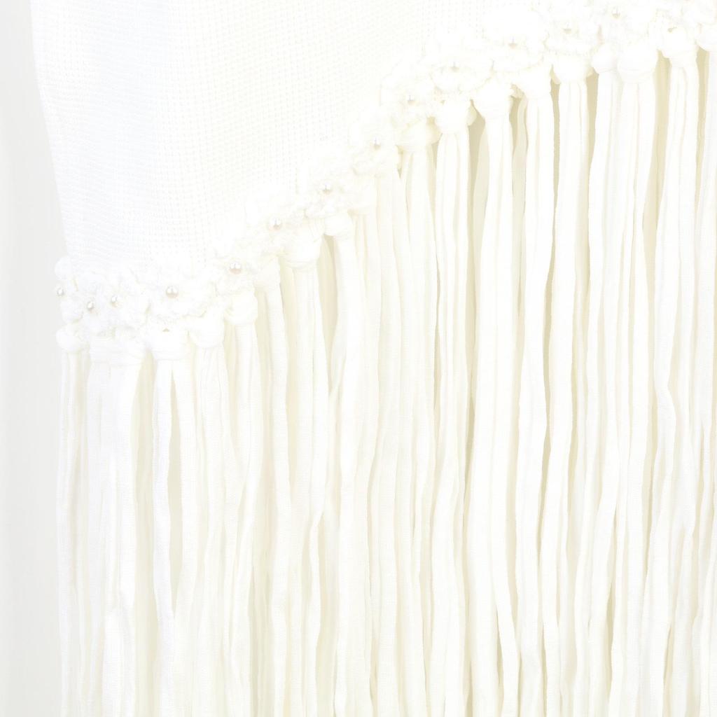 Elegant French Tassel Slimming Knitted Sleeveless Bodycon Dress for Women - Spring/Summer Collection