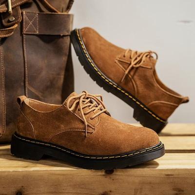 Classic Suede Leather Oxford Shoes For Men Flats Comfortable Casual Shoes Moccasins Men Footwear