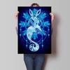 Print on Canvas Pokemon Eeveelution Family Hd Printing Oil Painting with Exquisite Details Home Children's Bedroom Decoration