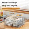 Shuaishi 304 Stainless Steel Kitchen Sink Dish Drain Rack & Basket