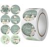 500Pcs Seals Stickers Thank You Stickers For Business  Small Merci Roll Stick