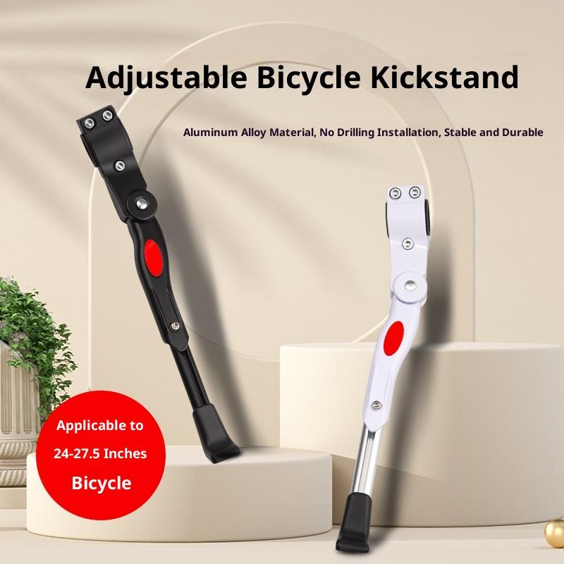 Adjustable Bicycle Kickstand Parking Rack Bicycle Side Support Kickstand For 22 24 26 Inch Mountain Bike 1Pc