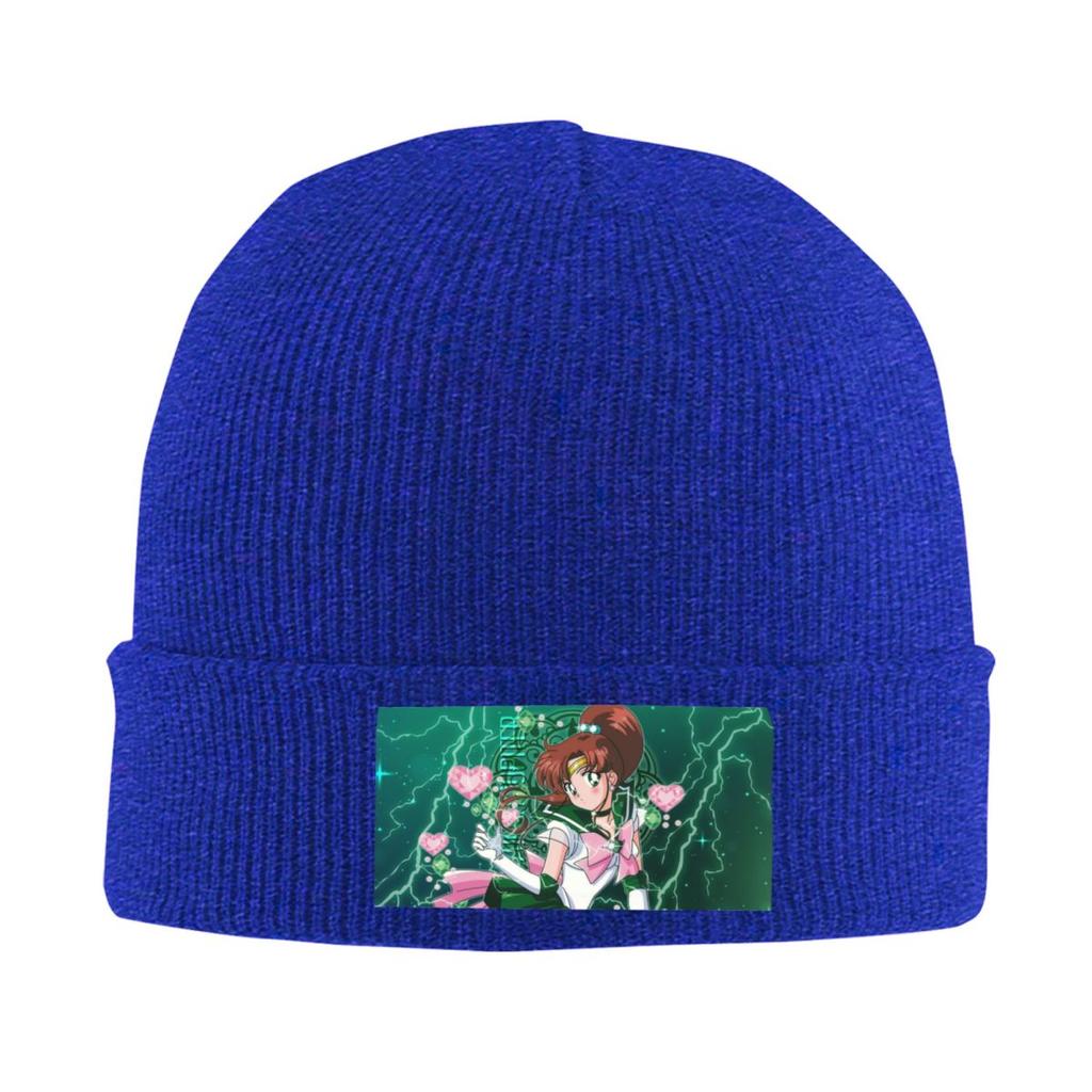 Sailors Moon Anime Unisexga Skullies Beanies Caps Unisex Winter Warm Knitting Hat Adult Usagi Tsukino Bonnet Hats Outdoor Ski Cap