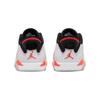 Air Jordan 6 Retro Low TD Atmosphere Baby Sneakers White Infrared-23 Black DV3529-102