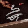 Wind Fashion Personality Exaggerated Snake Ring, Snake Punk Style Nightclub Ring